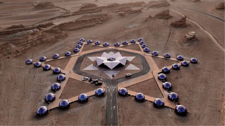 火星移民预演场——模拟外星环境的极端生存训练矿区户外野奢帐篷实验项目
